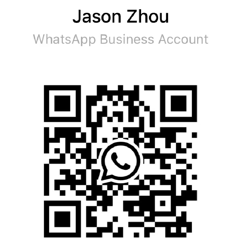Scan this code to start a WhatsApp chat with Jason Zhou